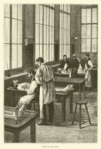 Dissekeringsrum (gravering) af French School