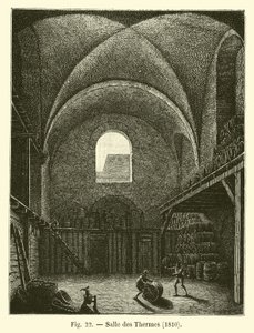 Badeværelse, 1810 af French School