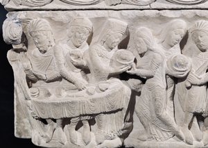 Salome præsenterer St. Johannes Døberens hoved ved Herodes