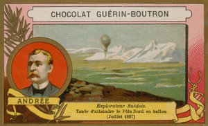 Salomon August Andree, svensk opdagelsesrejsende fra det 19. århundrede af French School