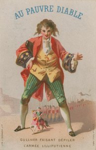 Scene fra Gullivers Travels af French School