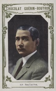 Sen-Yat-Sen (farvet foto) af French School