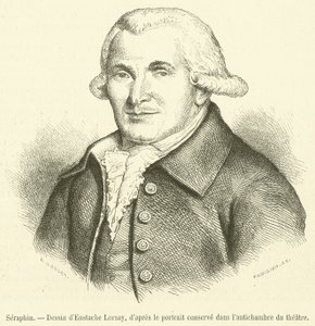 Seraphin (gravering) af French School