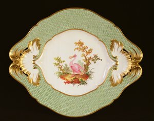 Sevres står for terrinen til Edens gudstjeneste, 1788 (porcelæn)