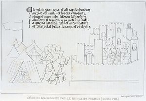 Belagerung von Marmande durch Ludwig VIII.