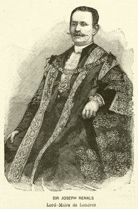 Sir Joseph Renals, overborgmester i London (gravering) af French School