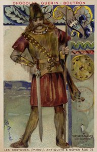 Slavisk tartarisk krigerhøvding af French School