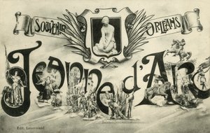 Souvenir, Orleans, Frankrig af French School