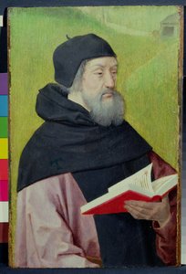 Anthony Abbot (olie på panel) af French School