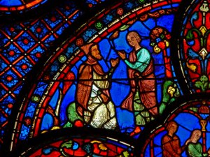 Sankt Antonius: lytter til en eremits lære (w30b) af French School