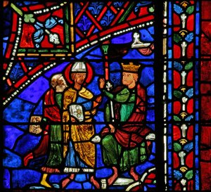 St. Apollinaire: foran en dommer (w36) af French School