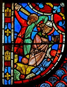 St Blaise henrettet foran en konge af French School