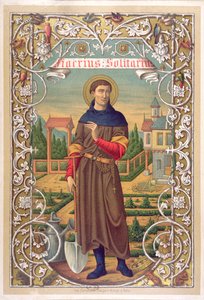 St. Fiacre (d. 670) af French School