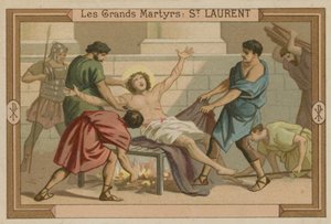St Lawrence af French School
