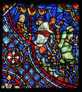 St Nicholas: rejsende går i land (w29a) af French School