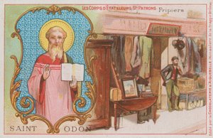 St Odo og sælger af brugt tøj af French School