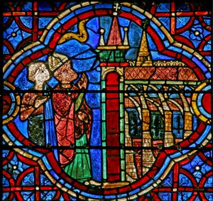 St Thomas - ved Canterbury katedral (w18) af French School