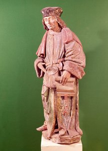 St. Yves de Treguier (1253-1303), fra kirken St. Martin, Amiens (træ)