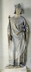 Statue af Charles V (1338-80) Konge af Frankrig, 1365-80 (se også 210386)
