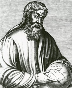 Geografen Strabo, 1500-tallet af French School