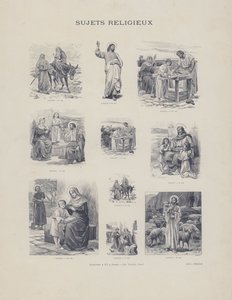 Religiøse emner (gravering) af French School