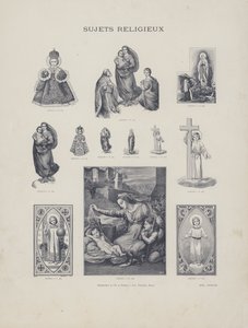 Religiøse emner (gravering) af French School