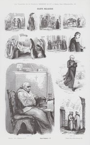 Religiøse emner (gravering) af French School