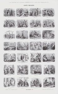 Religiöse Themen von French School