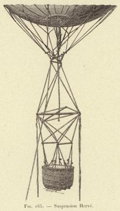 Suspension Herve (gravering) af French School