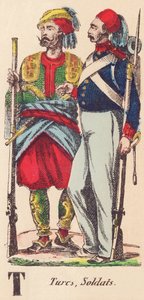 T: tyrkere, soldater af French School
