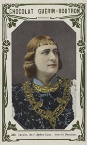 Taskin, fra Opera-Comique, i La Basoche (farvet foto) af French School