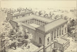 Temple de Baal af French School
