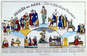 Menneskets tidsalder, c.1840 af French School