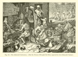 Alkymistens laboratorium (gravering) af French School