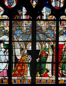 Bebudelsen, fra Jacques Coeur-kapellet, af French School