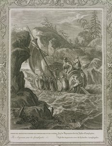 Argonauterne passerer Symplegaderne af French School