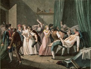 Mordet på Marat af French School