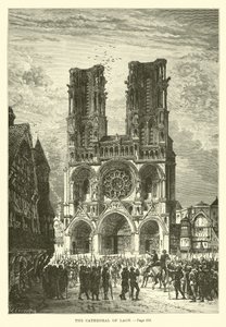 Katedralen i Laon af French School