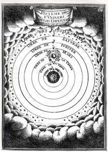 The Copernican System, fra Description de lUnivers af Alain Manesson Mallet (1630-1706) 1683 af French School