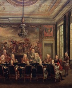 Regencyrådet for mindretallet af Ludvig XV af French School