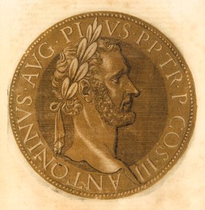 Kejser Antoninus Pius af French School