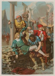 De første protestantiske martyrer af French School