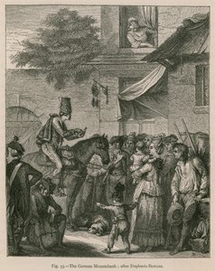 Den tyske Mountebank; efter Duplessis-Bertaux af French School