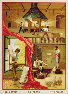 Glasset, illustration fra en børnebog af French School