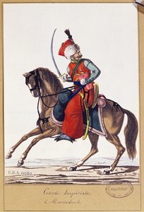 Den kejserlige garde, Mameluk, begyndelsen af det 19. århundrede af French School