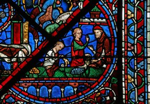 Joseph-vinduet: Pengevekslerne (w41) af French School