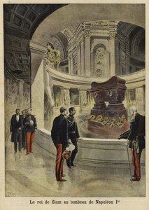 Kongen af Siam besøger Napoleon I
