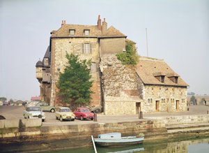Løjtnancen, hvorfra Samuel de Champlain (1567-1635) rejste til Ny Frankrig, 15. marts 1603, derefter 16. april 1608 af French School