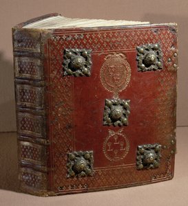 Livre Ferre fra Cour des Comptes (læder og vellum) af French School