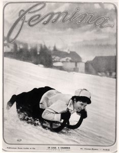 Luge at Chamonix, fra Femina af French School
